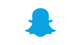 Snapchat Blue Logo Png Clipart PNG images