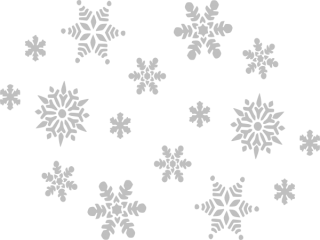 High Resolution Snowflakes Falling Png Icon PNG images
