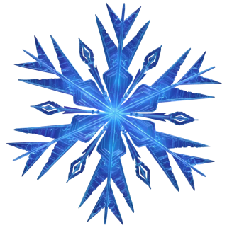 Blue Snowflakes Png PNG images