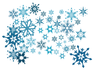 Transparent Image PNG Snowflakes PNG images