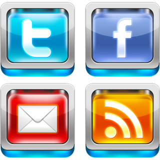 3d Socialmedia Icons Preview PNG images