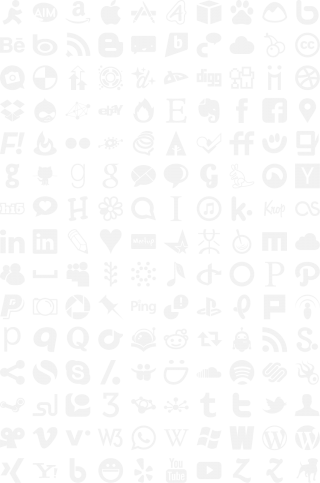 Download Less File Social Icons Less Grey Png Black Png White Png PNG images
