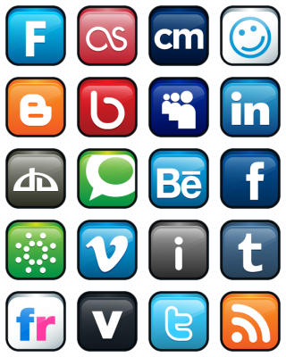 Social Icons Free, Social Media Logos PNG, Social Media Icon PNG images