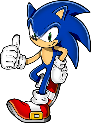 Sonic the Hedgehog transparent image download, size: 1932x1770px