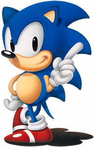 Sonic the Hedgehog transparent image download, size: 655x1219px