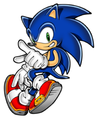 Sonic the Hedgehog transparent image download, size: 1080x1078px