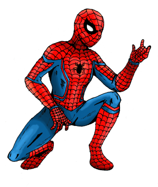 Old Classic Spiderman Costume Png Clipart PNG images