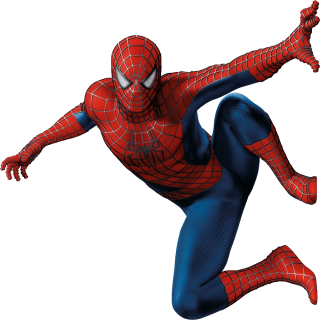 Spiderman Posture Clipart PNG images