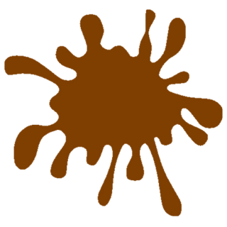 Brown Splat Png PNG images