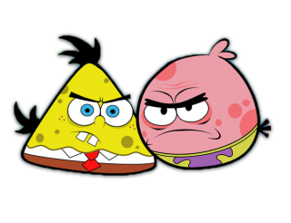 Spongebob Angry Birds Png PNG images