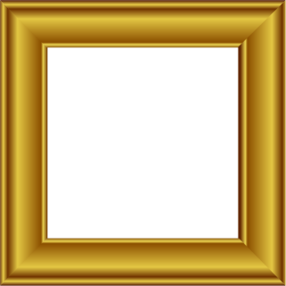 Gold Square Frame Png PNG images