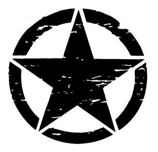 Star Army Vector Drawing PNG images
