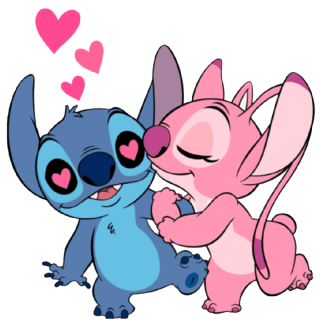 Stitch With Angel Transparent PNG PNG images
