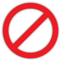 Ban, Stop Icon PNG images