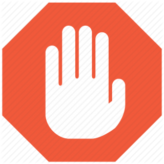 Stop Hands Icon PNG images