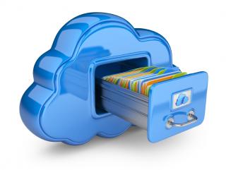 File Storage In Cloud 3D PNG images