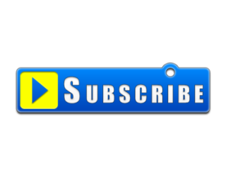 Blue Subscribe Png PNG images