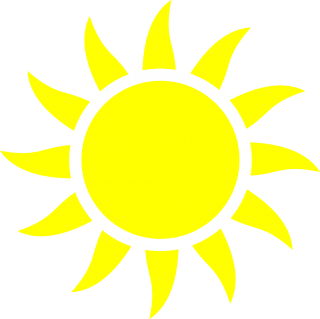 Sun Icon Vector PNG images