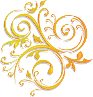 Orange Swirls Png PNG images