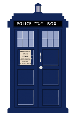 Vector Free Tardis PNG images