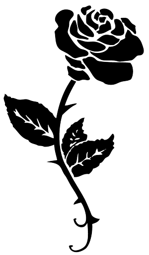 Black Rose Tattoo Png PNG images