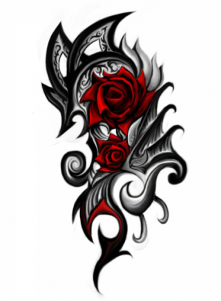 Rose Tattoo Png PNG images