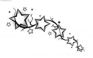 Stars Tattoos Png PNG images