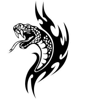 Tattoo Snake Black Png PNG images