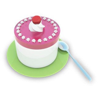 Tea Cake Icon PNG images