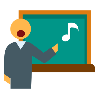 Teacher In Music Lesson Png Clipart PNG images