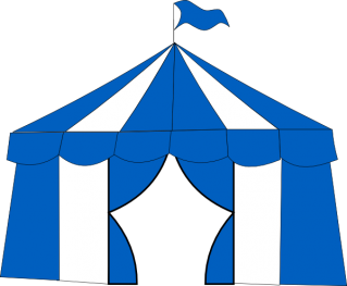 Circus, Blue, Tent Png PNG images