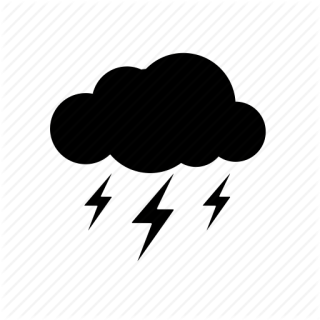 Drawing Thunderstorm Icon PNG images