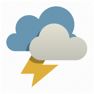 Thunderstorm Size Icon PNG images