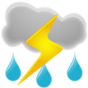 Thunderstorm Symbols PNG images