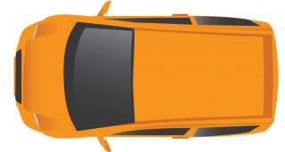 Orange Top Car Png PNG images