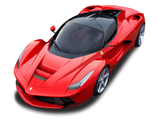 Red Ferrari Top Car Png PNG images