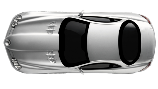 White Mercedes Benz Top Car Png PNG images