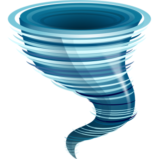 Gray And Metal Blue Nature Event Tornado Transparent Background PNG images