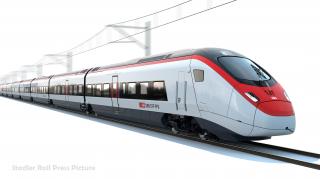 Red White Speed ​​Train Image PNG images