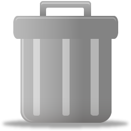 Download Free Vectors Trash Can Icon PNG images