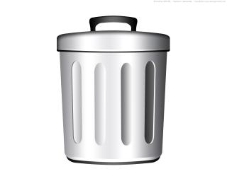 Free Files Trash Can PNG images