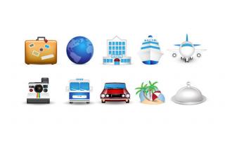 Travel Icons Vandelay Design PNG images