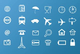 Travel Icons PNG images