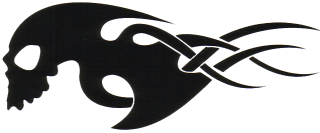 Transparent Slither Clipart - Colored Snake Skull Tattoo, HD Png Download -  vhv