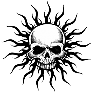 Tribal Skull Tattoos Png Photo PNG images