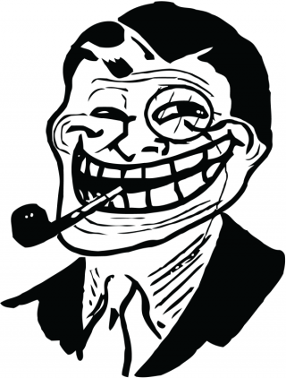 Troll Face PNG Transparent Images Free Download, Vector Files