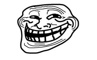 Trollface PNG transparent image download, size: 900x821px