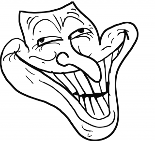 Troll Face PNG, Troll Face Transparent Background - FreeIconsPNG