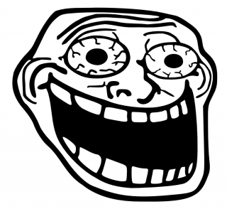 Trollface Background Transparent - Troll Face Meme Png, Png Download, png  download, transparent png image