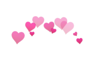 Hearts Pink Tumblr Png PNG images